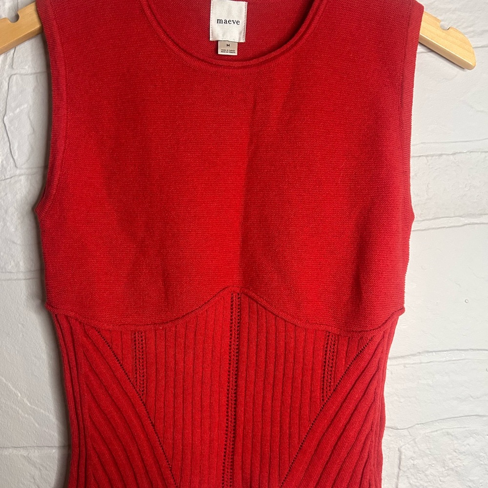 Maeve Red Tank Top